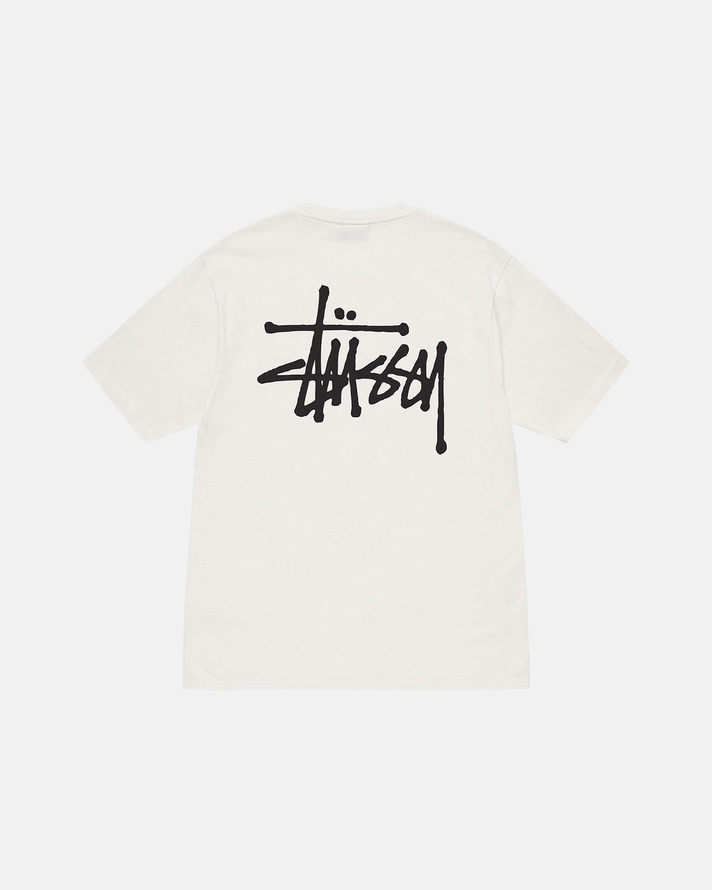 T Shirt Running Stussy Basic Pigment Dyed Artichoke | IJPE-87644825