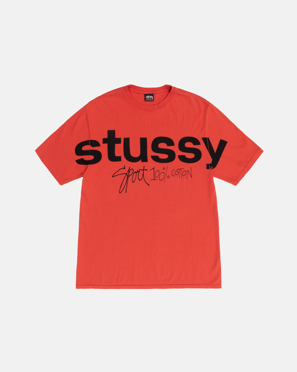 T Shirt Running Stussy Dollie Pigment Dyed Noir | NHAX-91180326