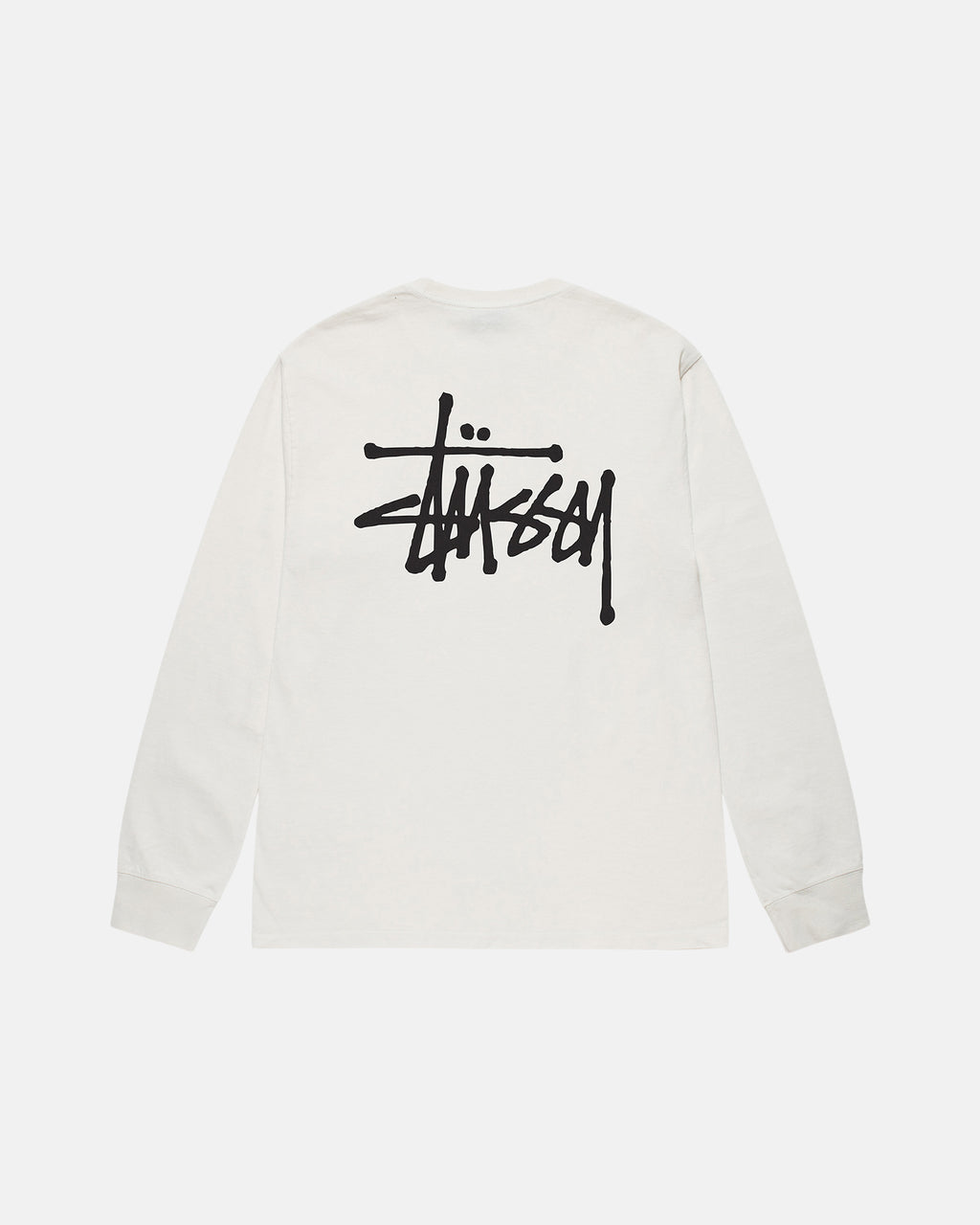 T Shirt Running Stussy Basic Pigment Dyed Ls Artichoke | HFSC-41340724