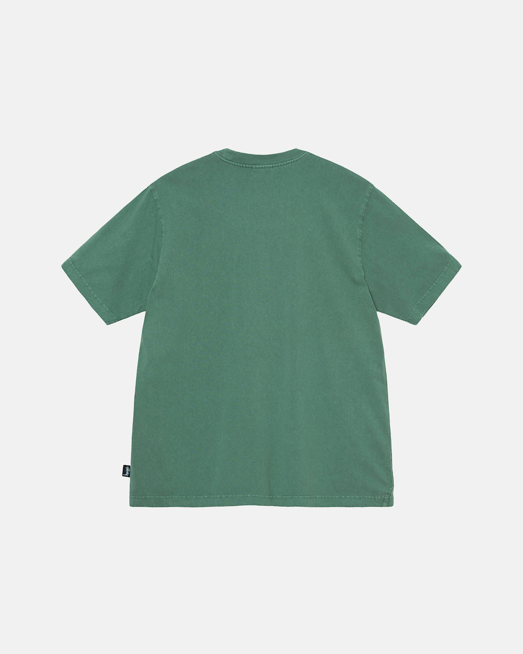 T Shirt Running Stussy Heavyweight Pigment Dyed Crew Vert | YPPP-57029434