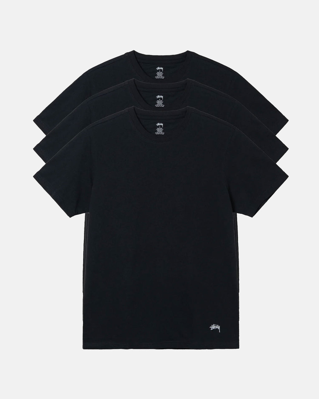 T Shirt Running Stussy Undershirt - 3 Pack Grise | LYMJ-93312443