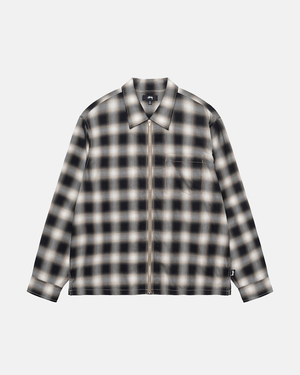 Chemises Stussy Eddie Plaid Zip Moutarde | SGKN-19207699