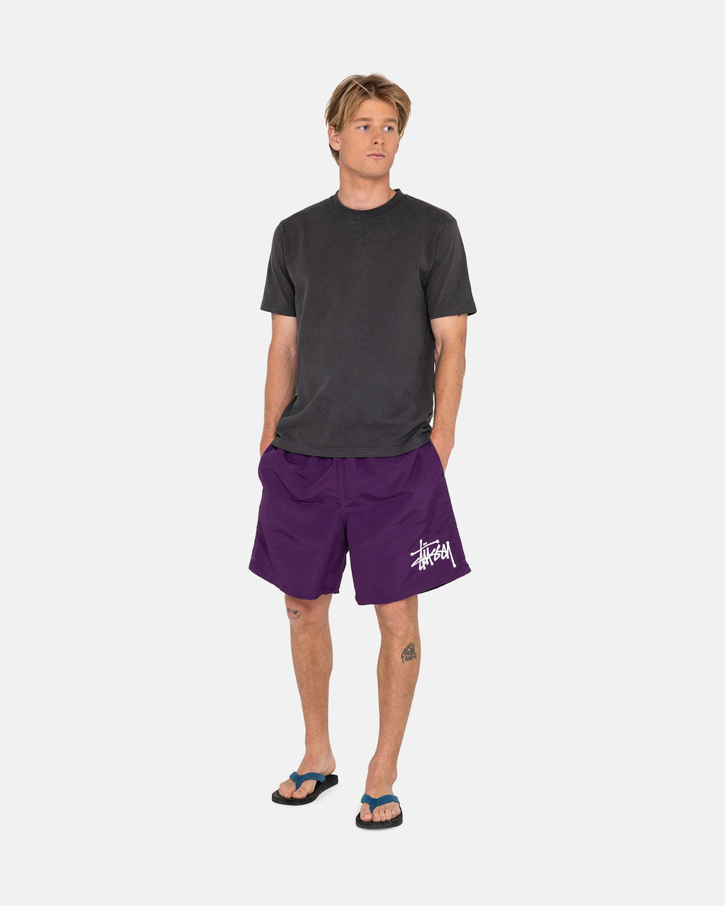 Shorts Stussy Big Basic D'eau Atlantic | TKKL-62344985