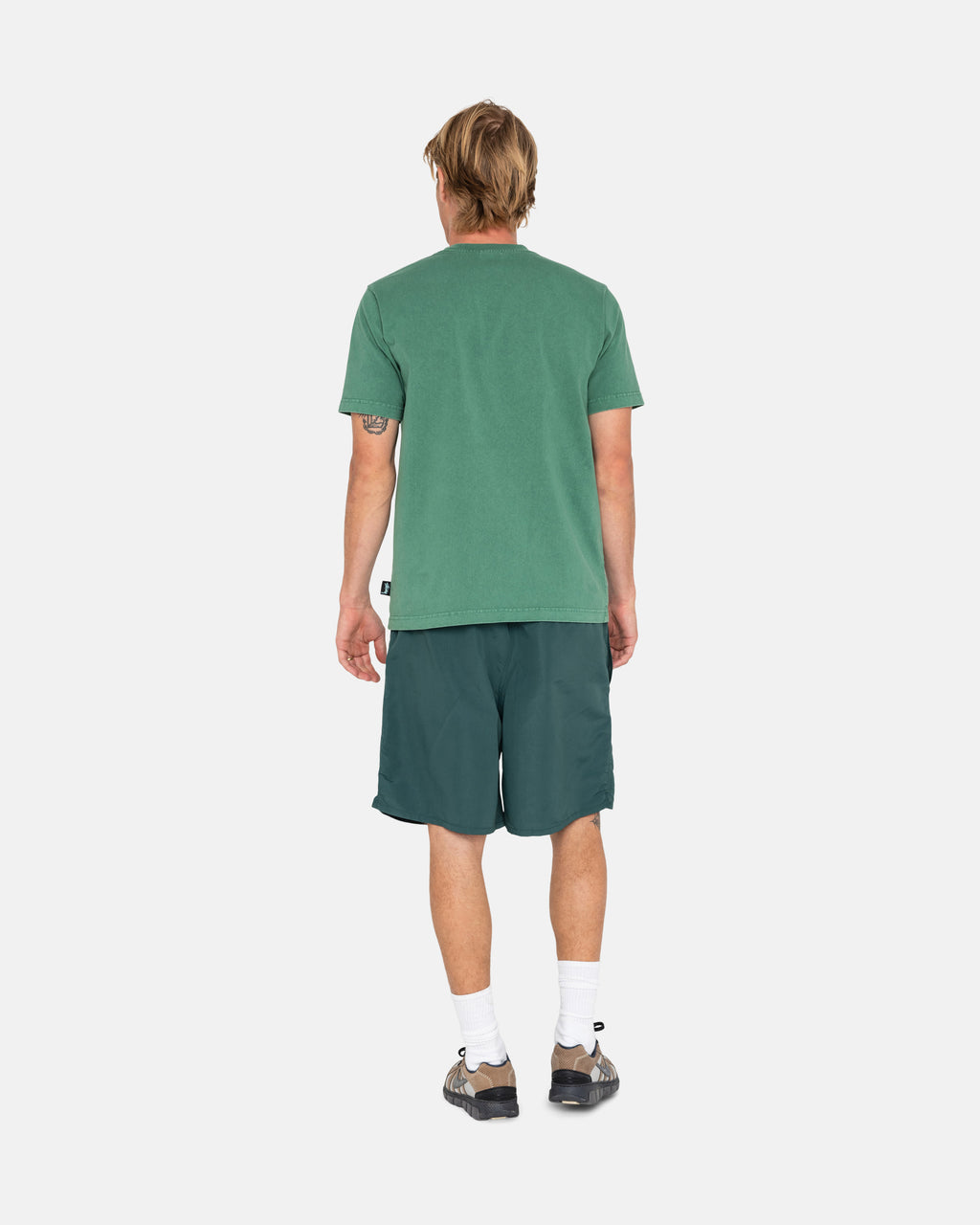 Shorts Stussy Big Basic D'eau Menthe | TAML-03878255